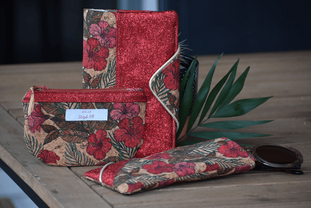 Porte-monnaie Hibiscus 