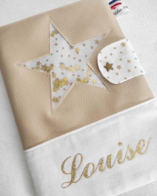 Protège carnet de santé Etoile