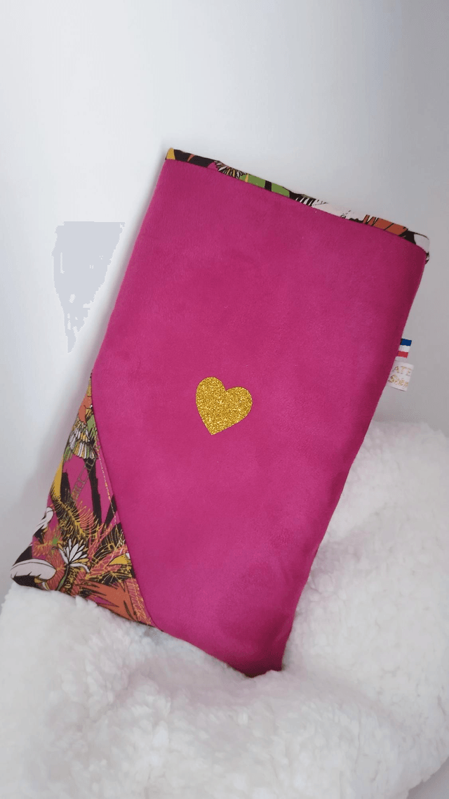 Housse de livre Fushia 