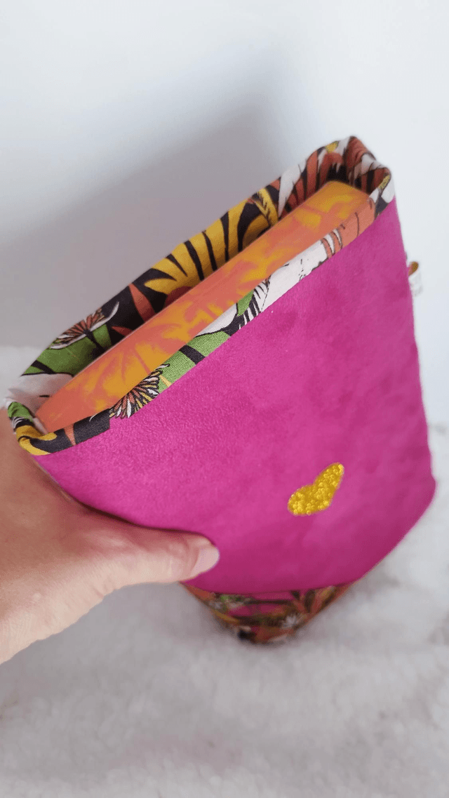 Housse de livre Fushia 