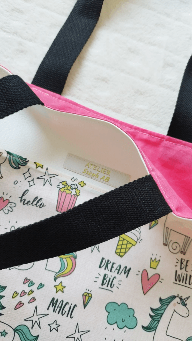 Tote bag maternelle personnalisé