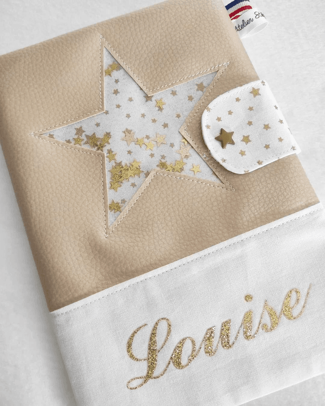 Protège carnet de santé Etoile